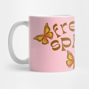 Free Spirit butterflies Mug